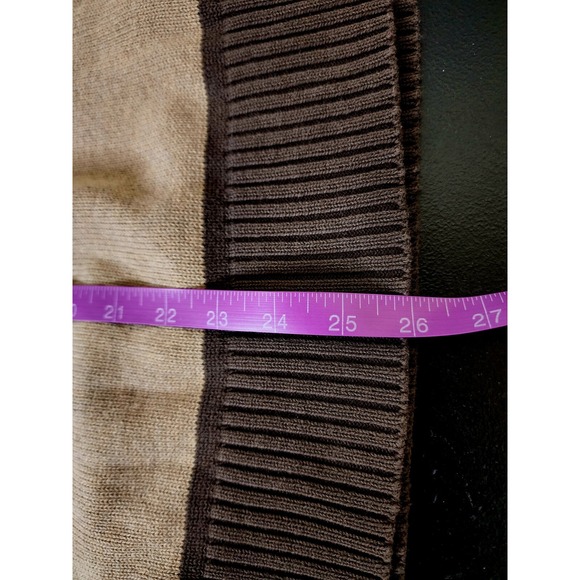 Disney Store Grumpy Crest 1/4‎ Zip Sweater Mens Large Brown Embroidered Pullover - Picture 8 of 11